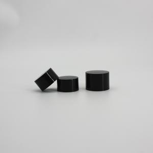 Quality 24mm 28mm PP Black Double Layer Flip Top Cap wholesale