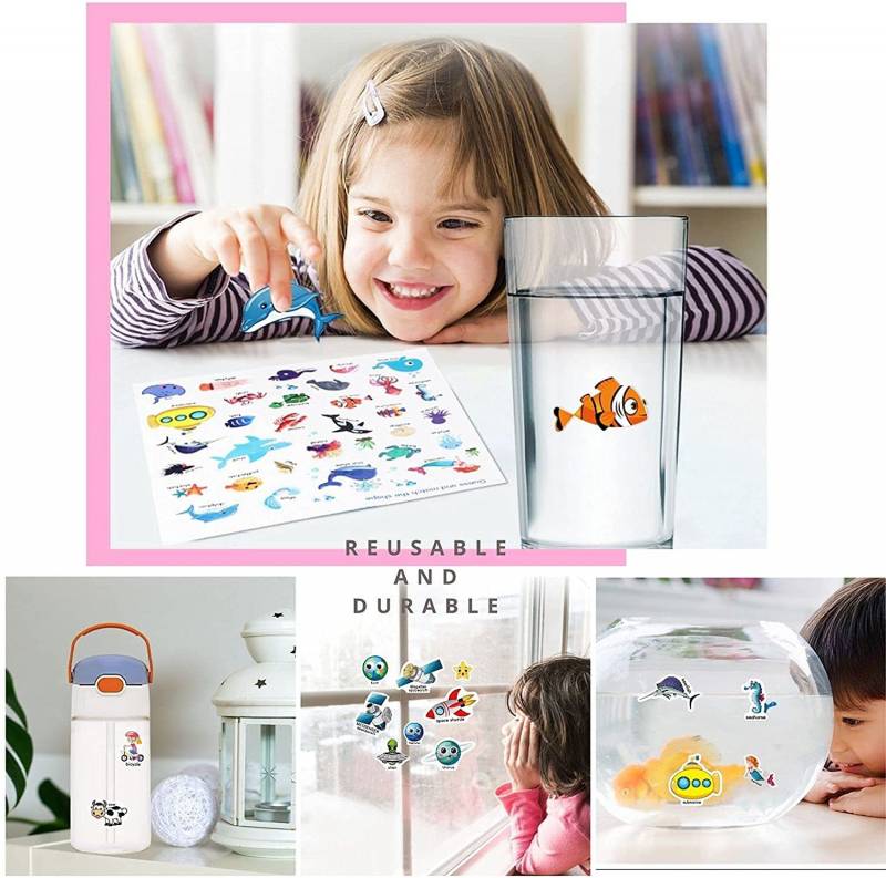 Children Removable Sticker Book