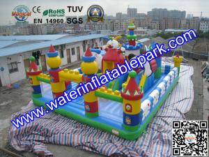 Quality Amazing Amusement Park / Inflatable Bouncy Castle Bounce Houses Rentals wholesale