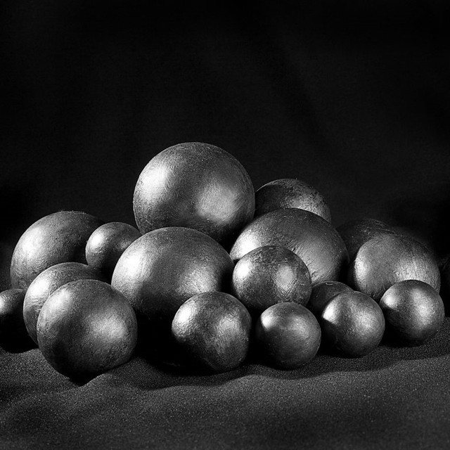 20 - 160mm Large Metal Balls Wear Resistant Alloy Steel Iron Balls