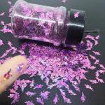Dancing Girl Glitter Shaped DIY Manual Crystal Mud Filling Nail Art Flowers PET