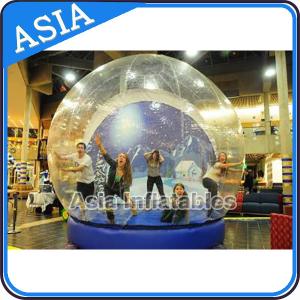 Quality Human Inflatable Bubble Tent Xmas Inflatable Snow Globe EN - 71 wholesale