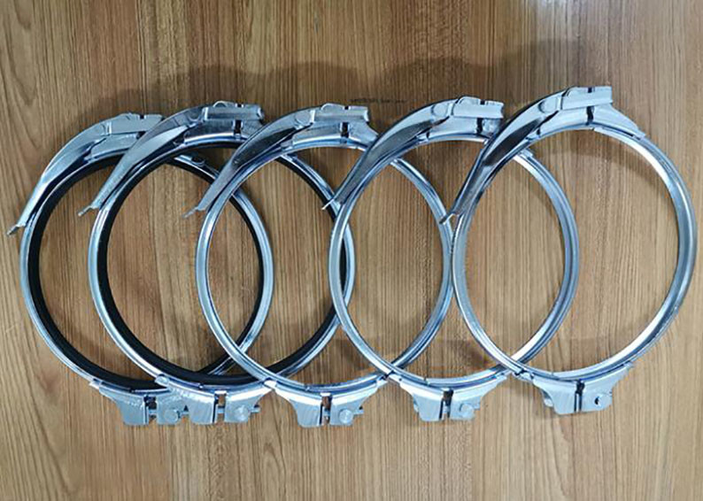 OEM V Gasket Tubing 100mm Steel Duct Clamp