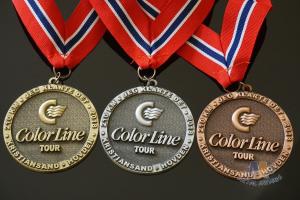 Quality Noway Country Large Award Medals Recessed With Texture Antique Gold Silver Copper Plating wholesale