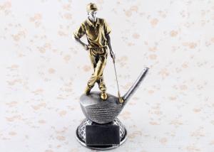 Quality British Open Championship Golf Ball Trophy With Metal Golf Figurines wholesale