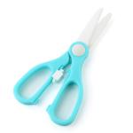 Safety Ceramic Baby Food Scissors Gift Logo Customized Kitchen Supplies