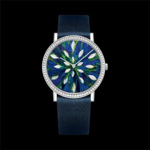 Quality 3BAR Stylish Blue Dial Leather Band Watch 1.4 Inch Minimalist Quartz wholesale