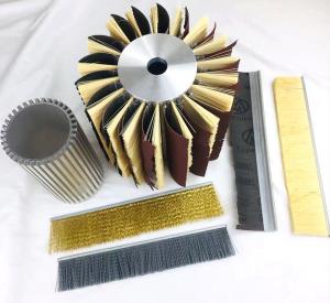 Quality Custom Size Grit 100 Plywood Wood Sander Sandpaper Sisal Cylindrial Brush For Woodworking Sanding Machines wholesale