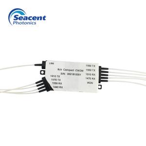 Quality Mini Box 8CH 6CH CCWDM Wavelength Division Multiplexers ISO9001 Approved wholesale