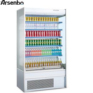 Quality White Color Commercial Supermarket Refrigerator Anticorrosive For Drinks wholesale
