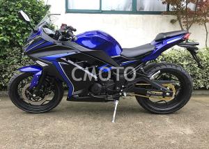 Quality Blue Black Plastic Body Gas Street Sport Motorcycles Alloy Wheel Disc Brake wholesale