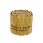 OEM Skincare Bamboo Cosmetic Packaging Electroplate 50g Bamboo Cream Jar