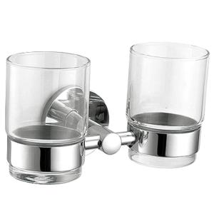 Quality Luxury Polished Chrome Toothbrush Holder Sus304 Nickel Bathroom Toothbrush Holder wholesale