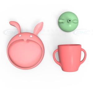 Quality MHC Starter 6-12 Months Rabbit Baby Feeding Set Non Silicone Bpa Free Non Toxic Toys wholesale