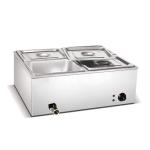 Stainless Steel Commercial Electric Buffet Hot Soup Food Warmer Bain Marie
