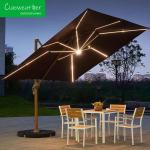 Customized Color Modern Outdoor Furniture Garden Patio Umbrella for Hotel and