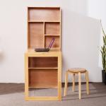 0.065m3 18KG Multifunctional Wooden Folding Table Multi Storage ODM