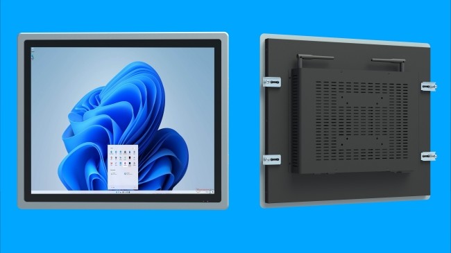 19-Inch Windows Display for Transportation Systems and Access Control