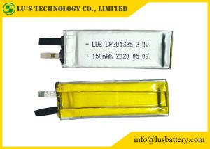 Quality Pins Terminals 3.0v 150mah Flexible Limno2 Batteries 3v CP201335 wholesale
