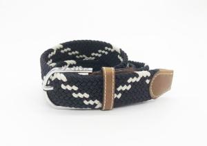 Quality Men's Jeans Accessary Stretch Elastic Woven Belt /Csual Fashion Belt 3.5cm wholesale