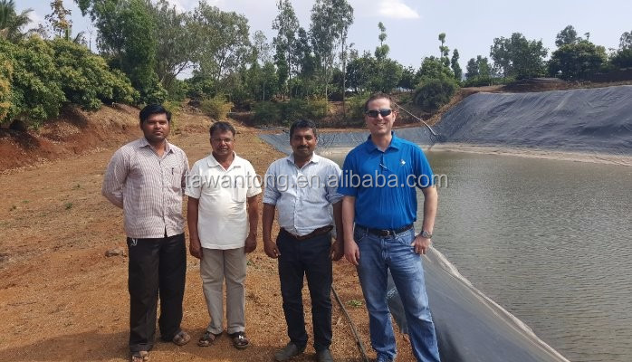 Offers 2mm HDPE Geomembrane with ASTM GRI-GM13 Standard and Online Technical Support