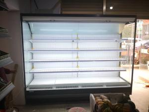 Energy-Saving Open Display Refrigerated Cabinet for Supermarket with Danfoss Expansion Valve for Dairy Products
