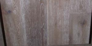Quality natural white oiled wire brushed oak flooring wholesale