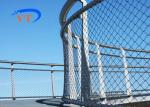 Spiral Strand Flexible Metal Netting Polished Finished For Architectural