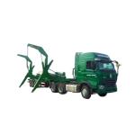 SINOTRUCK HOWO TX Truck Mounted Crane 3 Axle 20FT 40FT Container XCMG Side