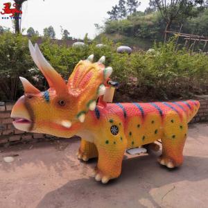 Quality 220V Animatronic Dinosaur Ride Children Age Speed Adjustable wholesale