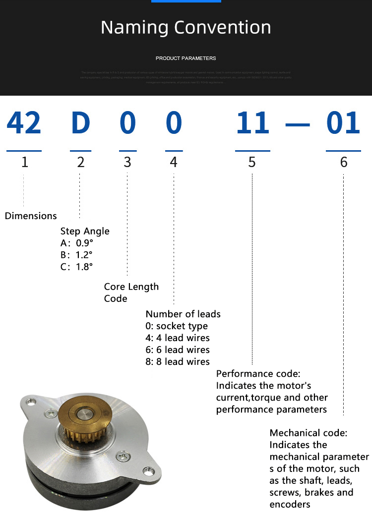 Faradyi Customized Good Price Nice Quality 1.5Nm 3Nm 12V Hybrid Stepper Motor For 3D Printer