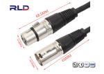 XLR Male Waterproof Electrical Wire Connector Plug Ip65 3 Pin