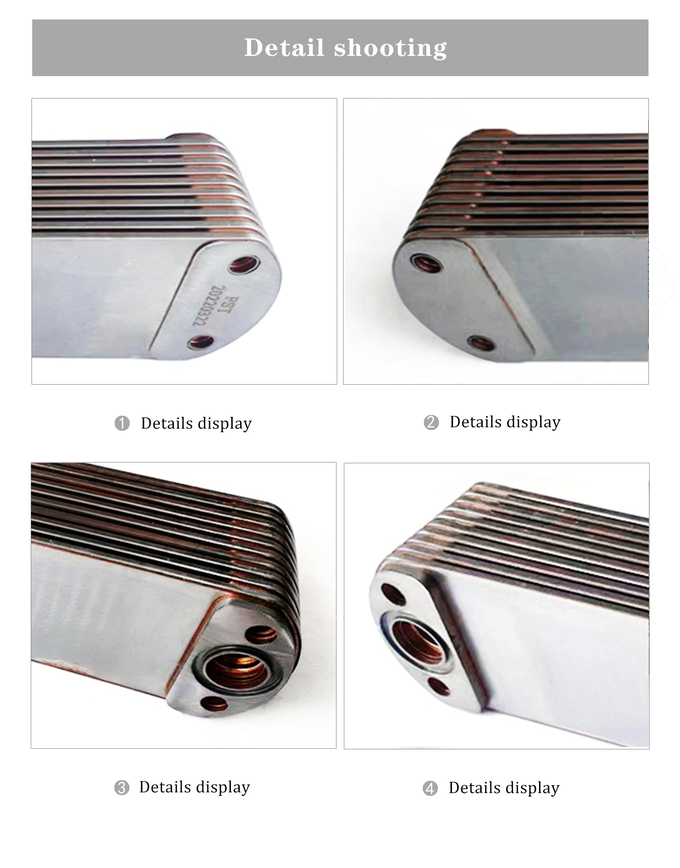 ISX15 QSX15 15P Lubricating Oil Cooler Diesel Engine Parts 4965487