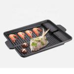 Kitchen Cooking Non Stick Maifanite Camping Frying Pan Pre Seaoned Outdoor