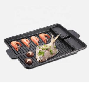 Quality Kitchen Cooking Non Stick Maifanite Camping Frying Pan Pre Seaoned Outdoor wholesale