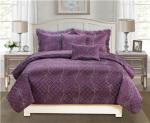 Embroidery Quilts Luxury Sequins Embroidery Quilt /Pillow/Cushion Microfiber