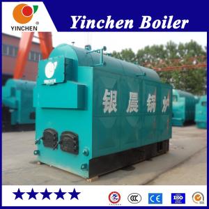 Quality Textile Industry Fire And Water Tube Boiler / Coal Wood Pellet Fired Steam Boiler wholesale