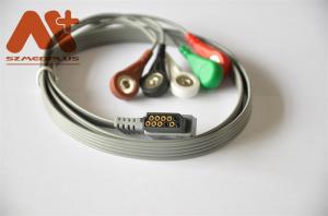 Quality Philips Compatible ECG Holter Cable 989803157491 5 Lead Snap wholesale