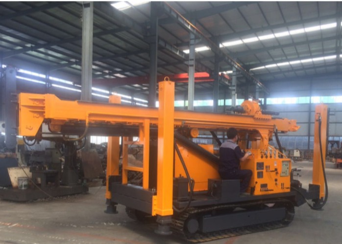 Water St 300 Meters OEM Hydraulic Borewell Drilling Machine