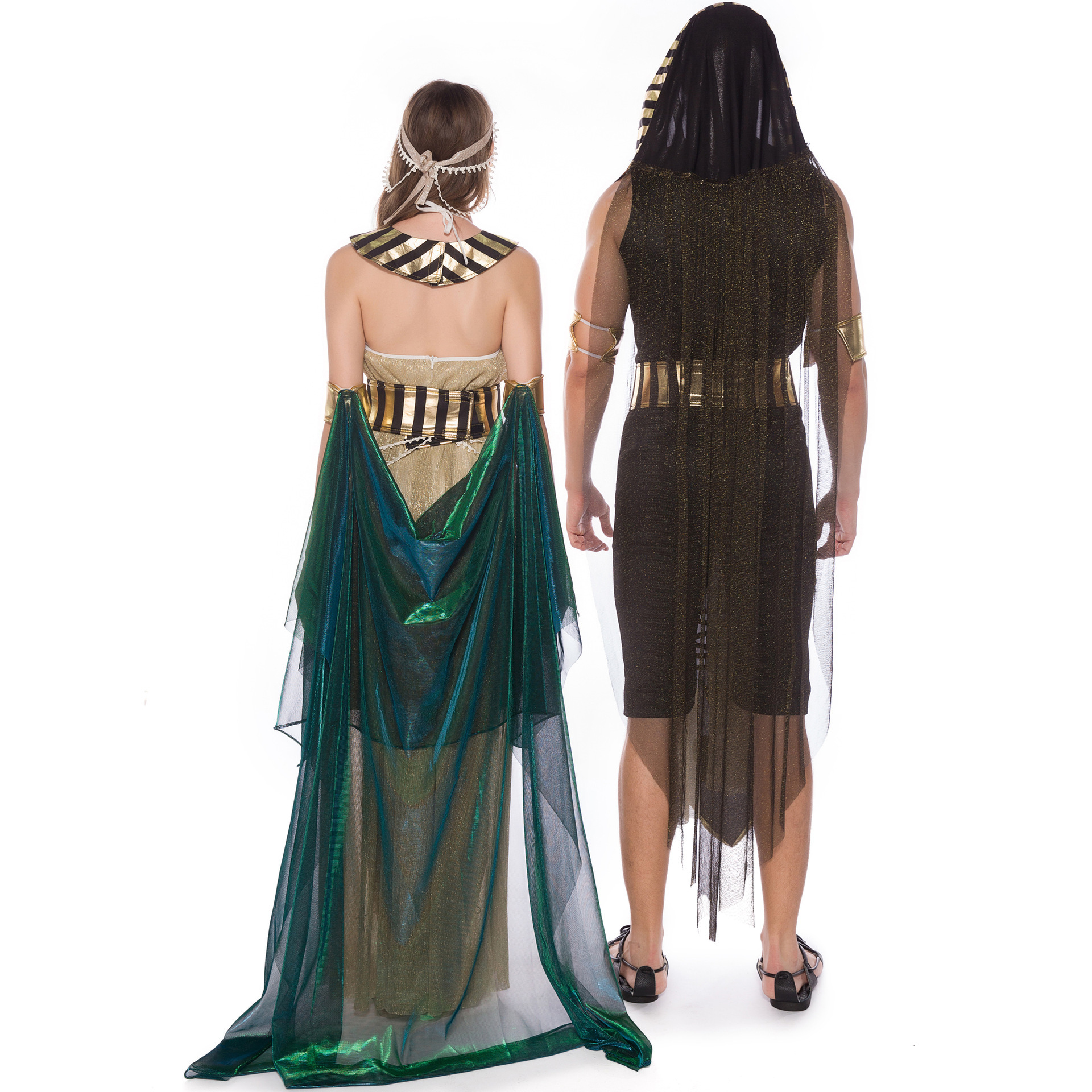 Unleash Your Inner Pharaoh with this Halloween Themed Party Stage Performance Costume