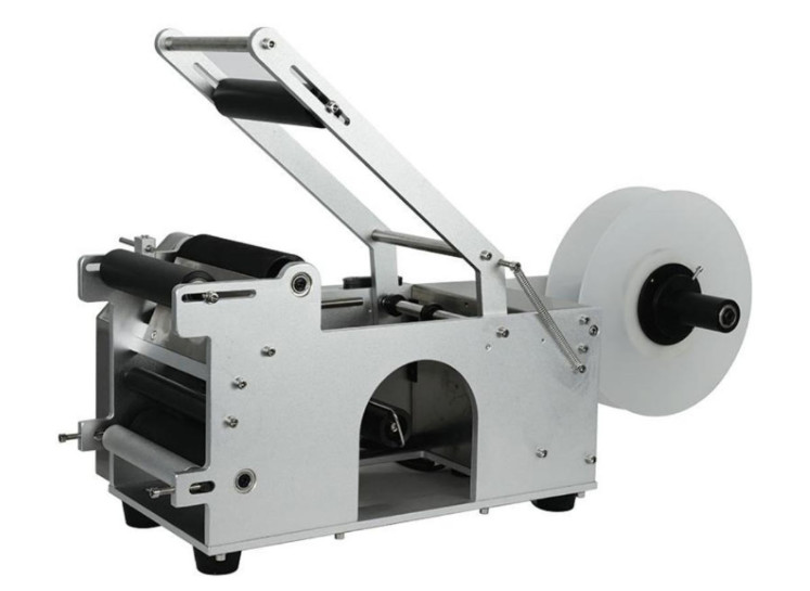 2kw Semi Automatic Labeling Machine 30b/Min For Cylindrical Objects