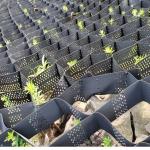 Geocell Retaining Walls 150mm 445mm Geocell Grass Paver