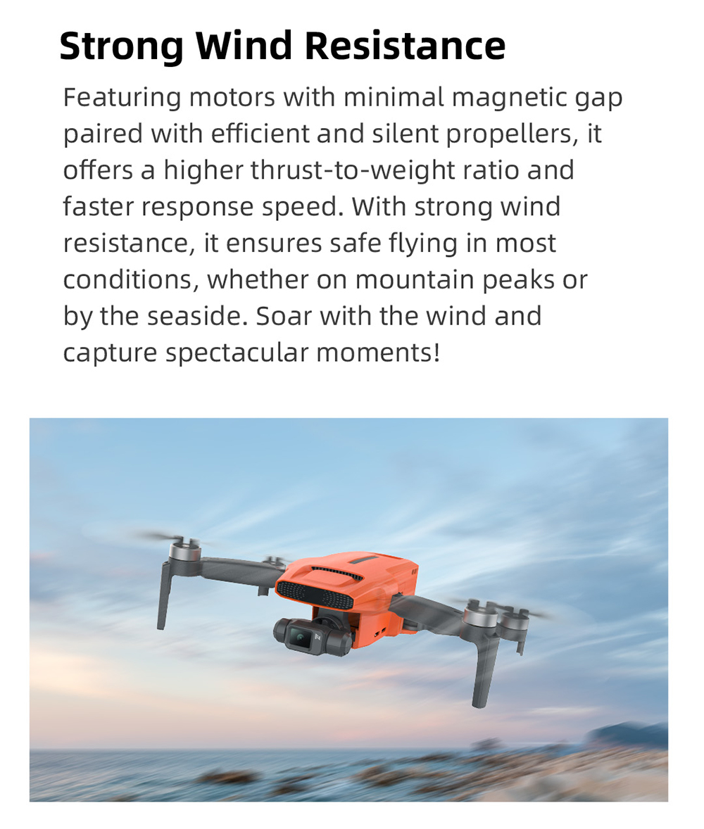 Portable RC Drone With Camera 4k 3 Axis Gimbal 29min Long Distance Quadcopter Air Hover Optical Flow On Live Drone