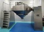 1.5kw-22kw Large Industrial Mixer Machines Square Cone Mixer For Food / Chemical