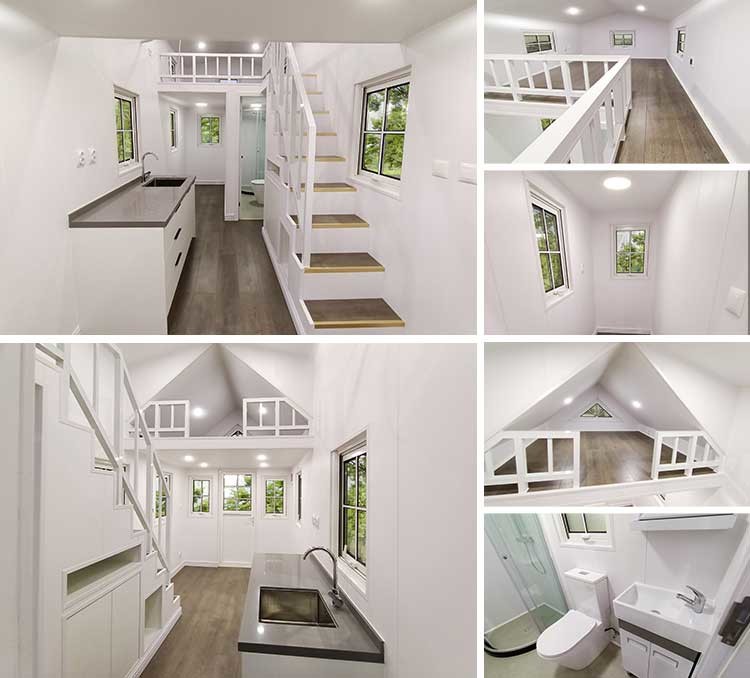 EPS Australia American Standard Prefabricated Tiny House on wheel