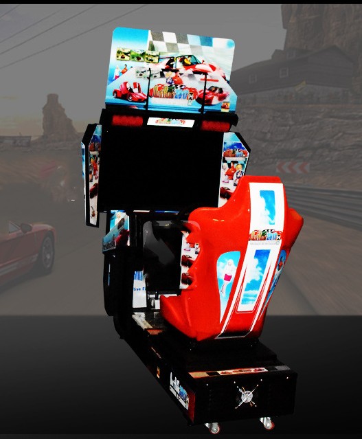 32'' LED Screen Single Outrun Racing Game Machine The Ultimate Arcade Entertainment