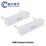 cement resistor 5W 10W 20W 0.1/0.22/0.33/0.47/0.5/1/2/5/10/1K/10K ohms 5% leads
