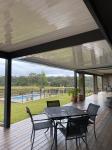 Industrial Outdoor Aluminium Pergola Waterproof Powder Coating Optional