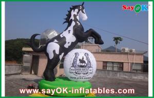 Quality Inflatable Animal Balloons Outdoor Inflatable Horse Model Cartoon Character For Advertising wholesale