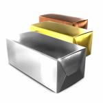 Label Printing 71GSM Metallized Paper Vacuum Gold Paper Roll